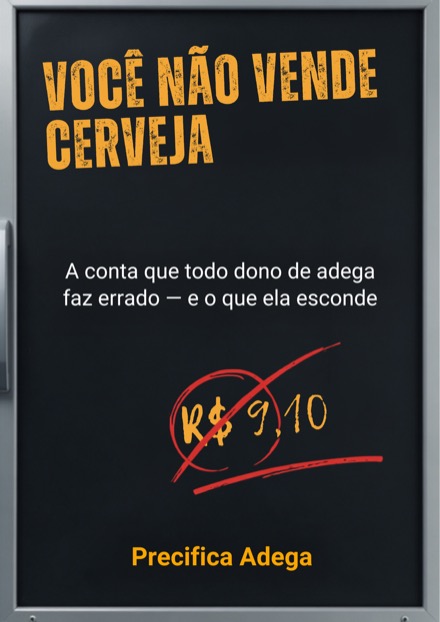 Capa do ebook Você não vende cerveja